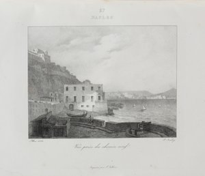1822, 1833 में इटली की यात्रा। द्वारा जीन-बैप्टिस्ट इसाबे