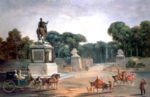 लुइस XV के महल में प्रवेश, 1775
