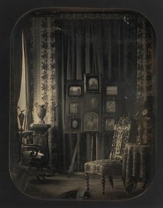 [बैरन ग्रोस का सैलून], 1850-57। द्वारा जीन बैप्टिस्ट लुइस ग्रोस