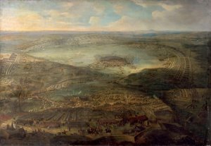 मोन्स की घेराबंदी, 1691 द्वारा जीन बैप्टिस्ट मार्टिन