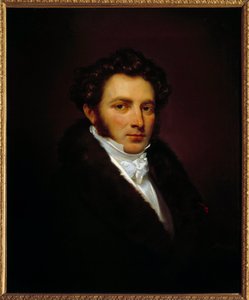 काउंट लुइस मारचंद (1791-1876) का पोर्ट्रेट 1814 से 1821 तक नेपोलियन I का पहला वैलेट। मौज़ाइस जीन बैप्टिस्ट (1784-1844) द्वारा पेंटिंग। एचएस / टी 0.74 x 0.6 मीटर। मालमाइसन। शैटॉ संग्रहालय
