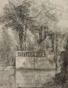 आर्कुटिल में लैटिस वर्क एंड रिफ्लेक्टिंग पूल, 1744-47 द्वारा जीन बैप्टिस्ट ओड्री