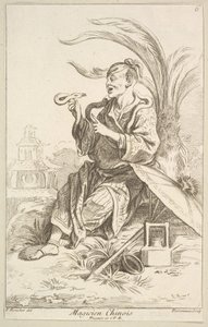 चीनी जादूगर, 1738-45। द्वारा जीन-बैप्टिस्ट पेरोनन्यू