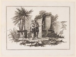 एक परिवार, quot;विभिन्न ऐतिहासिक चीनी विषयों की छह शीटों की नई नोटबुकquot; से