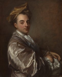 एक मूर्तिकार का चित्र द्वारा Jean-Baptiste Santerre