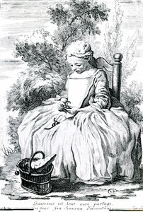 ल'इनोसेंस, c.1738 (नक़्क़ाशी) द्वारा जीन बैप्टिस्ट शिमोन (बाद) चारडिन