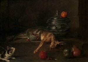 सिल्वर ट्यूरेन, ca. 1728-1730। द्वारा जीन बैप्टिस्ट शिमोन चारदिन