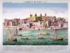 लंदन का टॉवर, 1760 द्वारा जीन बेनोइट विनकलर