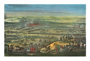 ऑस्टरलिट्ज़ की लड़ाई, 2 दिसंबर 1805, c1850 द्वारा जीन बोस्क