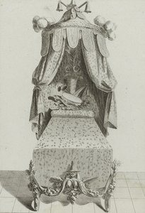 लिट ए ला चिनोइस, 1770 के दशक के मध्य में प्रकाशित हुआ द्वारा जीन चार्ल्स (बाद में) डेलाफोसे