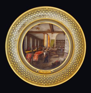 वॉल पेपर्स, c.1820-35 द्वारा जीन चार्ल्स देवलि