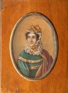 जीन लुईस हेनरिक कैंटन का चित्रण, नी जेनेट 1752-1822 द्वारा जीन चार्ल्स नाइसिस पेरिन