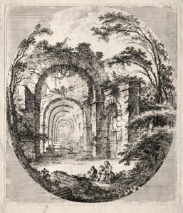 प्राचीन खंडहर, 1756।
