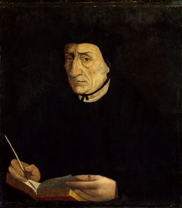 विलियम बड (बड) (बुडियस) (1467-1540), फ्रांसीसी मानवतावादी का पोर्ट्रेट। जीन क्लॉएट द्वारा पेंटिंग (1485 - 1541) ईसी। फादर (एचएस / बी 0.34 x 0.31)। वर्साय। मुसी डू चेटो। द्वारा जीन क्लाउड