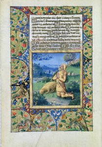 सुश्री लाट। QvI126 फॉल। 29v शमूएल लॉर्ड dOrleans, 1490 की पुस्तक से प्रभु पर कॉल करता है द्वारा जीन कोलम्बे