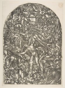 एन्जिल छठी तुरही लग रहा है, Apocalypse.nd से द्वारा जीन ड्वेट