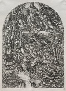 सर्वनाश: सातवीं मुहर का उद्घाटन, 1561। द्वारा जीन ड्वेट