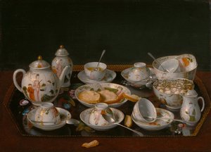 चाय सेट, 1781-1783 द्वारा जीन ऑटिने लिओटार्ड