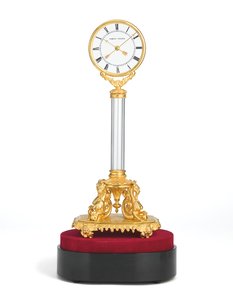 नेपोलियन III हड़ताली रहस्य घड़ी, c.1850 (ऑरमोलु और ग्लास) द्वारा जीन यूजीन रॉबर्ट