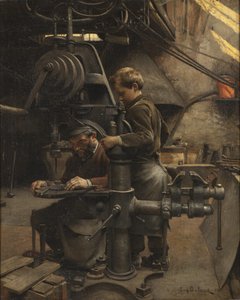 अन पैट्रन या द एपरेंटिस का पाठ, 1888
