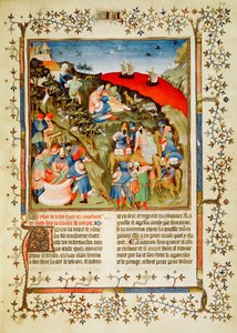 सुश्री Fr.247 f.25 जोसेफ की कहानी, &39;एंटीकाइट्स जुदाई&39; से चित्रण, c.1470 (यह भी देखें 366486) द्वारा जीन फौक्वेट
