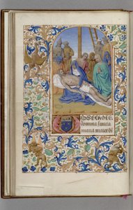 Pietà बुक ऑफ आवर्स, 1450-1499 द्वारा जीन फौक्वेट