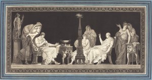 द कैटिलीन कॉन्सपिरेसी, 1792। द्वारा जीन फ्रेंकोइस जेनिनट