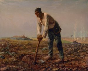 पिकेटी वाला आदमी। 1860-1862 द्वारा जीन फ्रेंकोइस बाजरा