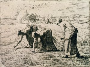 द ग्लीनर्स, 1855 द्वारा जीन फ्रेंकोइस बाजरा