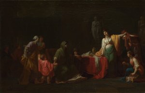 कार्नेलिया, मदर ऑफ द ग्रेची, 1781 द्वारा जीन-फ्रांकोइस पियरे पेरोन