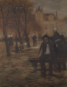 द ओल्ड कंवलसेंट्स, c.1892 द्वारा जीन फ्रेंकोइस रैफेली