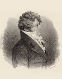पियानोवादक और संगीतकार डैनियल स्टीबेल्ट का पोर्ट्रेट 1765-1823, 1834। द्वारा जीन फ़्राँस्वा बेनार्डी