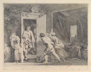 कैबिनेट, 1778। द्वारा जीन ऑनर फ्रैगनार्ड