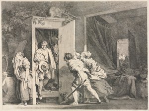 द कपबोर्ड, 1778। द्वारा जीन ऑनर फ्रैगनार्ड