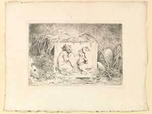 द सैटियर्स फैमिली, 1763। द्वारा जीन ऑनर फ्रैगनार्ड