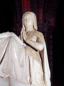 ऐनी ऑफ ब्रिटनी (1477-1514) और लुई XII के मकबरे का ओरेंट। जॉन जस्ट I द्वारा मूर्तिकला (1485-1549) द्वारा जीन मैं जस्टी
