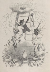 लुइस रेबॉड, पेरिस, 1846, सीए द्वारा जेरोम पटुरोट में चित्रण। 1846. द्वारा जीन इग्नेस इसिडोर गेयार्ड