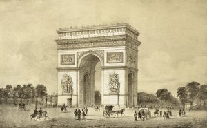 ट्राइंफ, पेरिस के LArc, Auguste ब्राय द्वारा उत्कीर्ण