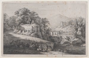 1799 में चेटिलोन-डी'एज़र्गस में पुराना चैपल।