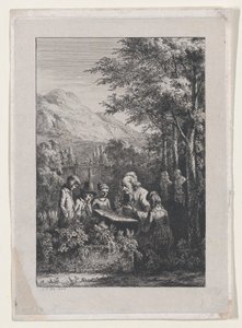 द बॉटनी लेसन, 1804। द्वारा जीन जैक्स डी बोइसियू