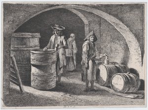 द स्मॉल कूपर्स, 1770। द्वारा जीन जैक्स डी बोइसियू