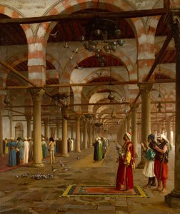 मस्जिद में प्रार्थना, 1871। द्वारा जीन लियोन गेरोम