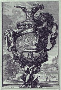 उद्यान मूर्तिकला, प्रकाशित c.1670 (उत्कीर्णन) (172935 भी देखें)