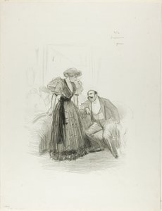 एक शाम की पार्टी में द्वारा Jean-Louis Forain