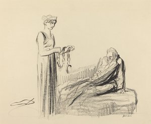 बेड़ी, शायद 1919। द्वारा जीन लुइस फोरैन