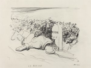 ला बोर्न, वर्दुन, सी। 1916. द्वारा जीन लुइस फोरैन