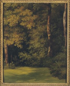 एक वुडलैंड समाशोधन, 1840 द्वारा जीन मिशेल सेल्स