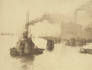 हार्बर, 1904 (ड्राईपॉइंट)