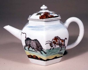 चेल्सी चायदानी, c.1755 (चीनी मिट्टी के बरतन)