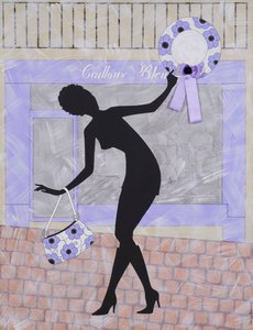 Cailloux Bleu, 2009 (कैनवास पर एक्रिलिक)